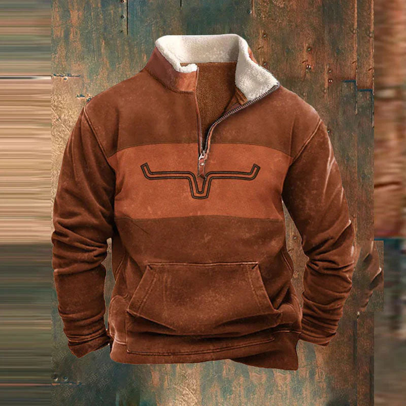 Daniel | Comfortabele Viertel Zip-Up Pullover
