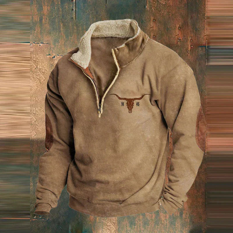 Daniel | Comfortabele Viertel Zip-Up Pullover